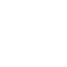 weiße Abbildung eines PC-Bildschirm 